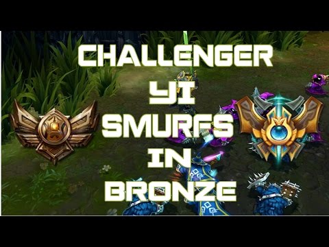 CHALLENGER YI SMURFS IN BRONZE!