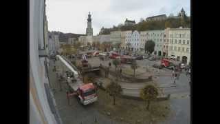 preview picture of video 'Großübung der Feuerwehr an unserer Schule 2014'