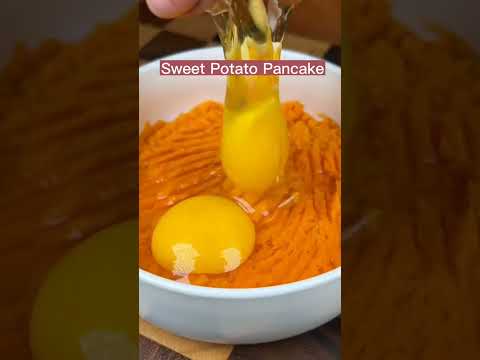 Healthy Sweet Potato Pancake #satisfying #short