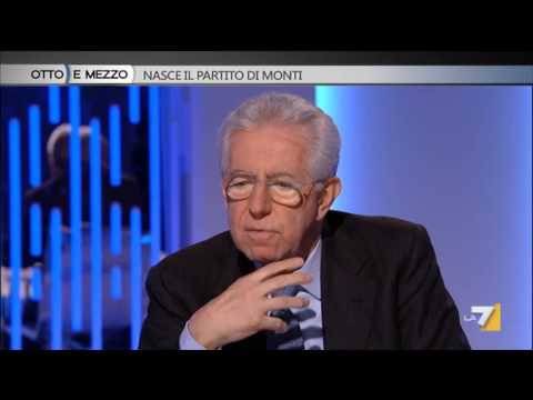 Mario Monti a Otto e Mezzo