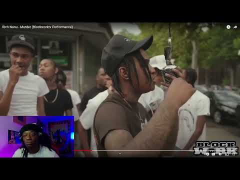 Rich Nunu - Murder (Blockworktv Performance) | Dotty Reaction