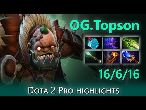 Topson 16-6 Pudge | Dota 2 Epic Pro Highlights
