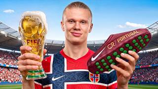 Erling Haaland Tests World Cup Products