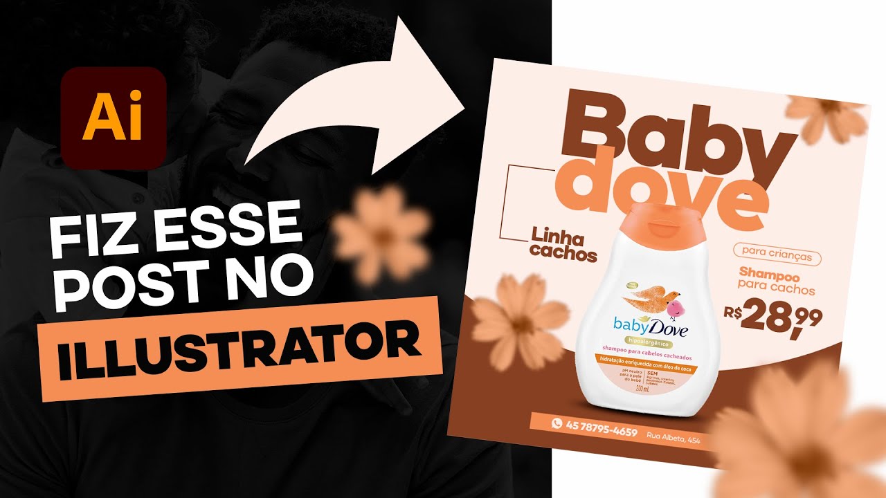 Illustrator para iniciante: Posts Profissionais para social media no Adobe Illustrator!