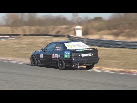 Maciej Cieślak, BMW E36 318is - IV SuperOES Tor Poznań - 12.03.2022