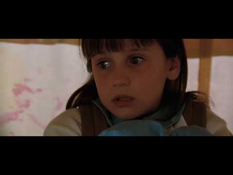 Little Girl Hidden Under The Table Funny - Matilda (1996)