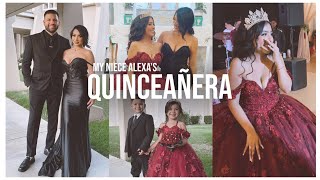 celebrating my niece alexa’s quinceañera 🌹