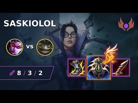 [ SaskioLoL ] Vayne TOP vs Tahm Kench | NA MASTER | LOL Season 2024