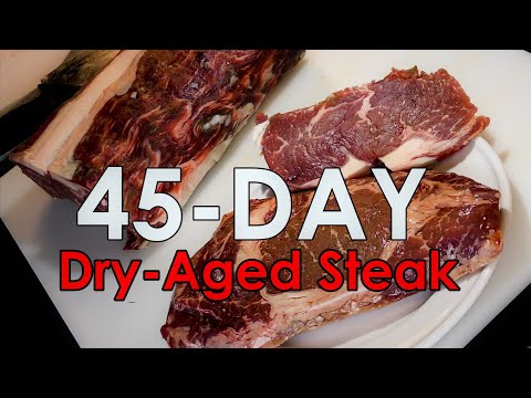 45 Day Dry-Aged Steak at Home - using USDA Choice...