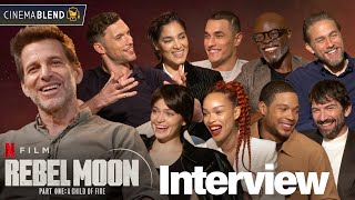 'Rebel Moon' Interviews With Zack Snyder, Sofia Boutella, Charlie Hunnam, Djimon Hounsou And More