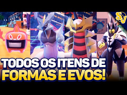 How to get ALL EVOLUTION ITEMS AND SPECIAL FORMS in Pokémon Scarlet & Violet