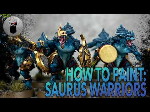 Contrast+ How to Paint: New Saurus Warriors
