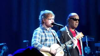 Pastime Paradise - Stevie Wonder &amp; Ed Sheeran -10/14/15