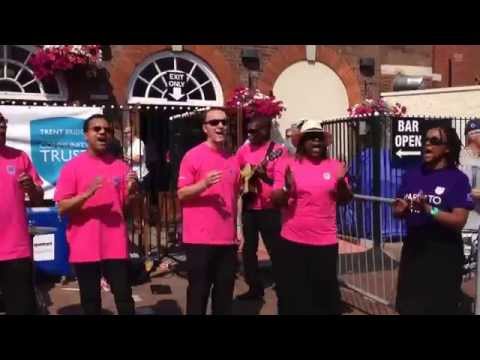 Trent Bridge Cricket Test 2014, Gospel Singers