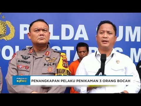 POLRESTABES MEDAN TANGKAP PELAKU PENIKAMAN TIGA ORANG BOCAH