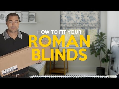 Fabric Roman Blinds