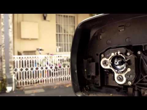 Subaru mirror glass replacement removal installation forester legacy liberty Wrx xv