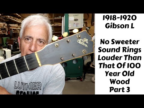 427 RSW 1918 1920 Gibson L Guitar Part 3