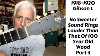 Video thumbnail for 427 RSW 1918 1920 Gibson L Guitar Part 3 by Rosa String Works