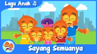 Download lagu Sayang Semuanya (Satu Satu Aku Sayang Ibu) Lagu Anak Balita Indonesia | Coco dan Nana mp3