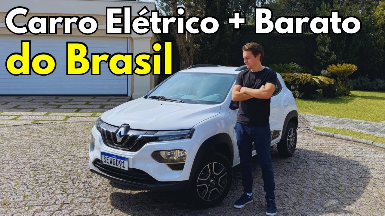 Carro Elétrico Mais Barato do Brasil: Renault Kwid Elétrico