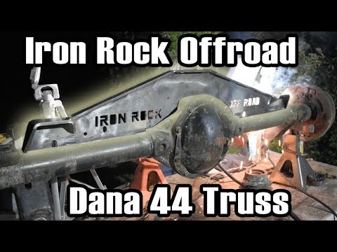 Iron Rock Offroad XJ Dana 44 Truss Install