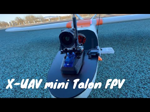 X-UAV mini Talon FPV 02 /w Ardupilot AUTOTUNE and dji o4 lite RATE wide kit
