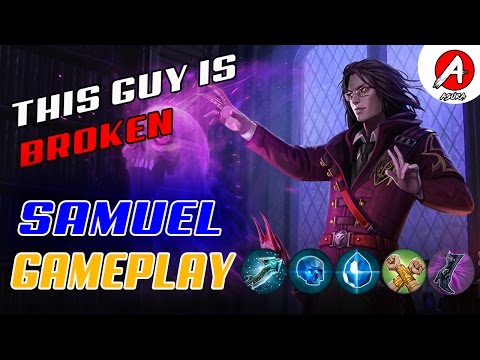 Vainglory Gameplay - This Guy is Broken! Samuel CP Jungle Gameplay[Update 2.3]