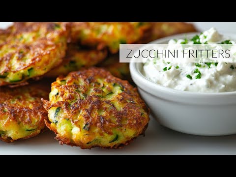 ZUCCHINI CAKES | 2 Ingredients | No Eggs, No Dairy, No Grains, No Nuts