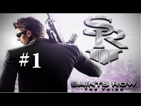 Saints Row the Third Co-op Walkthrough with Diction Part 1 - Heisting