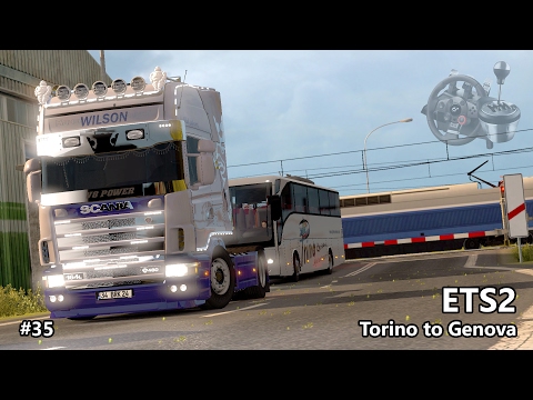 ETS2 #35 - Scania 164L + Krone Trailer - Italy trip