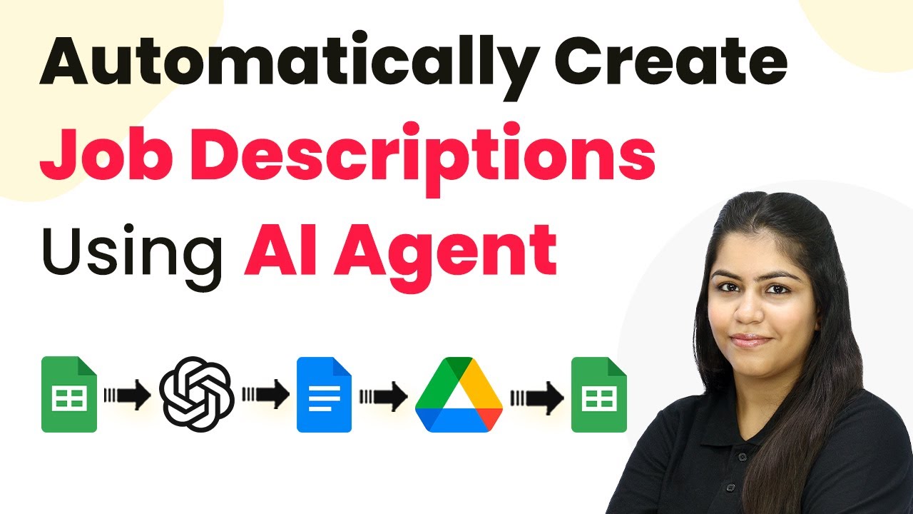 How to Automatically Create Job Descriptions Using AI Agent