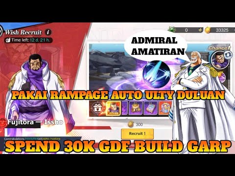SPEND 30K GDF DEMI BUILD GARP JADI YANG TERKUAT 🔥 OP The Sea Road Fate Assembly | OP New World