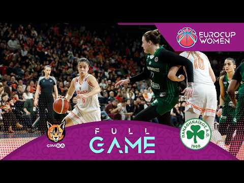 CIMSA CBK Mersin v Panathinaikos A.C. | Full Basketball Game | EuroCup Women 2025-26