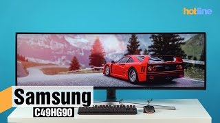 Samsung Curved C49HG90D (LC49HG90D) - відео 1