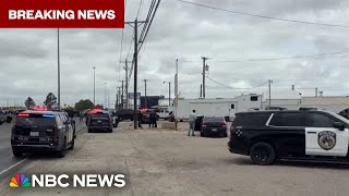 Gunman barricaded in Midland, Texas building after shooting kills at least one, injures multiple