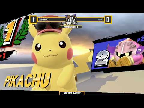 WBB 137 | DerickKnox (Pikachu) vs Bonk! (MK) - Winners Round 3 - Smash 4