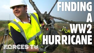 What This Team Found While Digging... For A Battle Of Britain HURRICANE | Forces TV