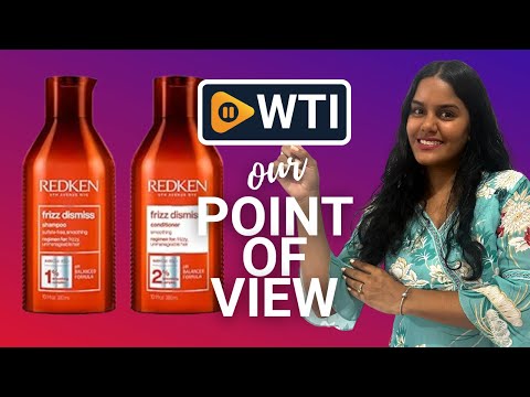 REDKEN Frizz Dismiss Shampoo & Conditioner Set | For Frizzy Hair | Smooths Hair & Manages Frizz | Sulfate Free Shampoo - WTI product video review