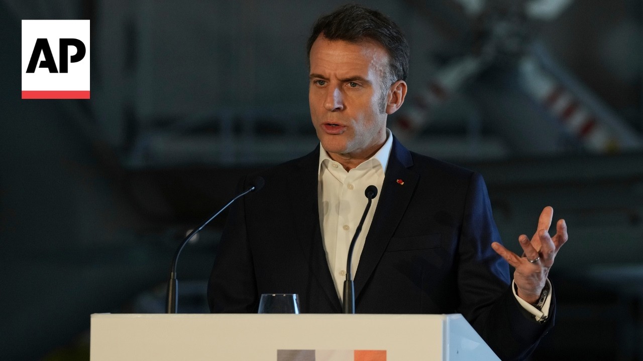 Video | Europe rallies around Cyprus during Iran war as Macron visits