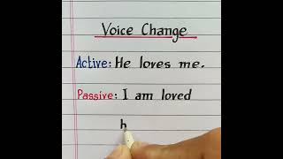 Download lagu Voice | Active : He loves me | Passive : I am loved by him | English Grammar | Best Handwriting mp3 Download lagu Voice | Active : He loves me | Passive : I am loved by him | English Grammar | Best Handwriting mp3