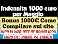 Tutorial | Indennita 1000€ Come Compilare sul sito Tutorial | Indennita 1000€ Come Compilare sul sito