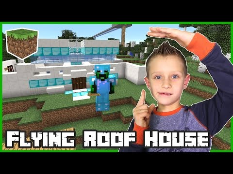 RonaldOMG - Flying Roof House / Minecraft