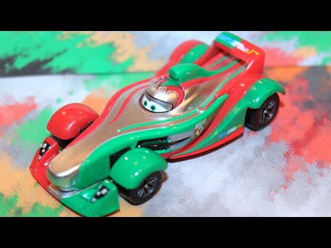 Mattel Disney Cars Silver Racer Rip Clutchgoneski (World Grand Prix) Cancelled Prototype