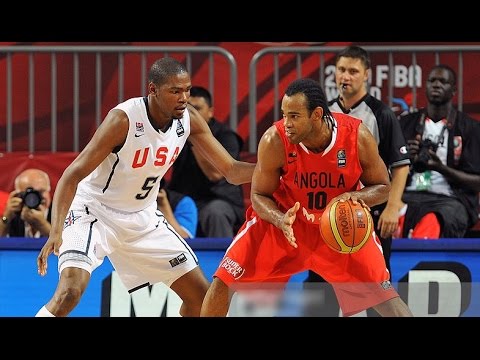 USA vs Angola 2010 FIBA World Basketball Championship Top 16 Round FULL GAME English