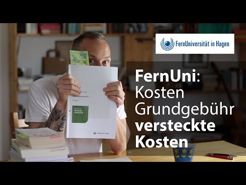 Was kostet das Fernstudium an der FernUni Hagen? Studiengebühren, Beleggebühren & verstecke Kosten