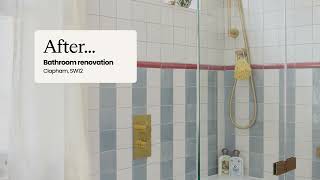 Album cover: Victorian striped bathroom | SW12