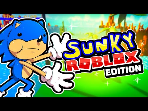 O JOGO MAIS ENGRAÇADO DO SONIC NO ROBLOX! SUNKY ADVENTURE