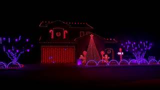 Light Of Christmas - Toby Mac - Owl City - Milne Family Lights Shows - 2021