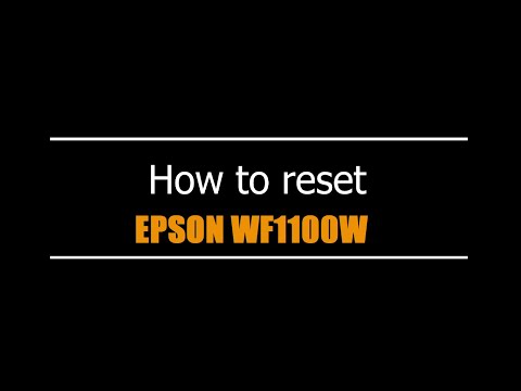 Tutorial Reset Epson WF-3720 — como fazer o reset passo a passo